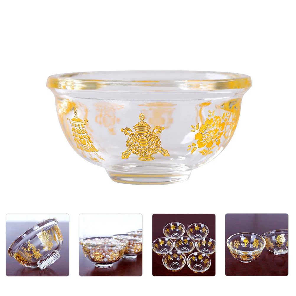 

Household Water Cup Delicate Holy Cup Decorative Buddhism Cup Water Container