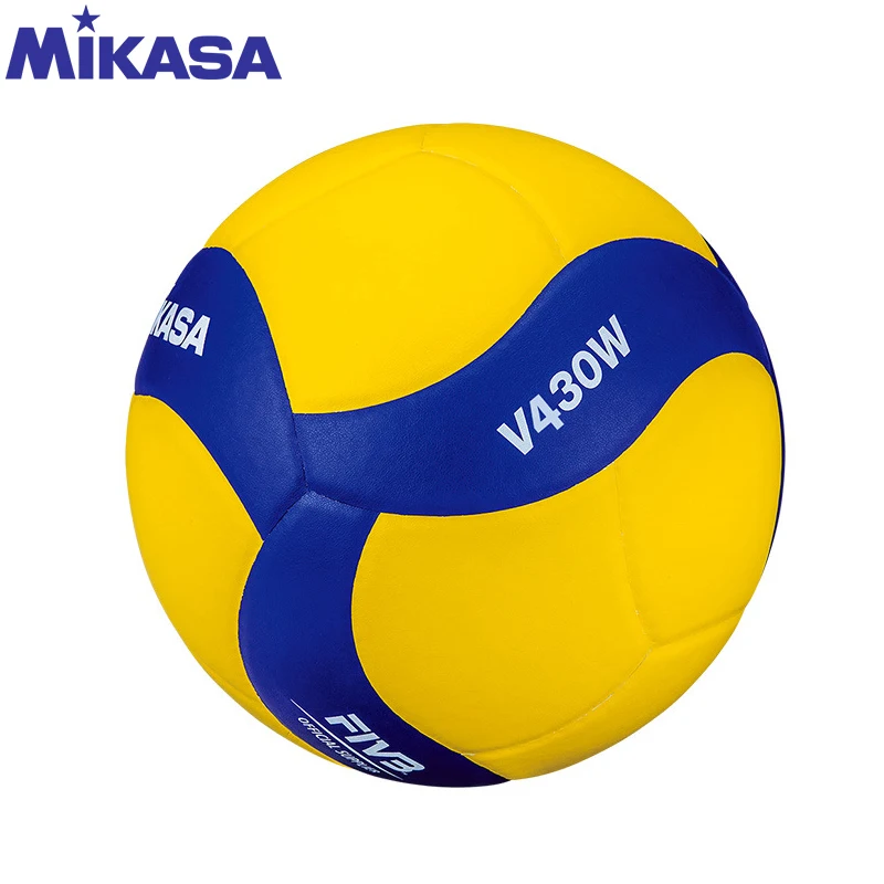 Original Mikasa Volleyball V430W Middle School Teenager Competition Training Ball Size 4 FIVB Approve Official Volleyball