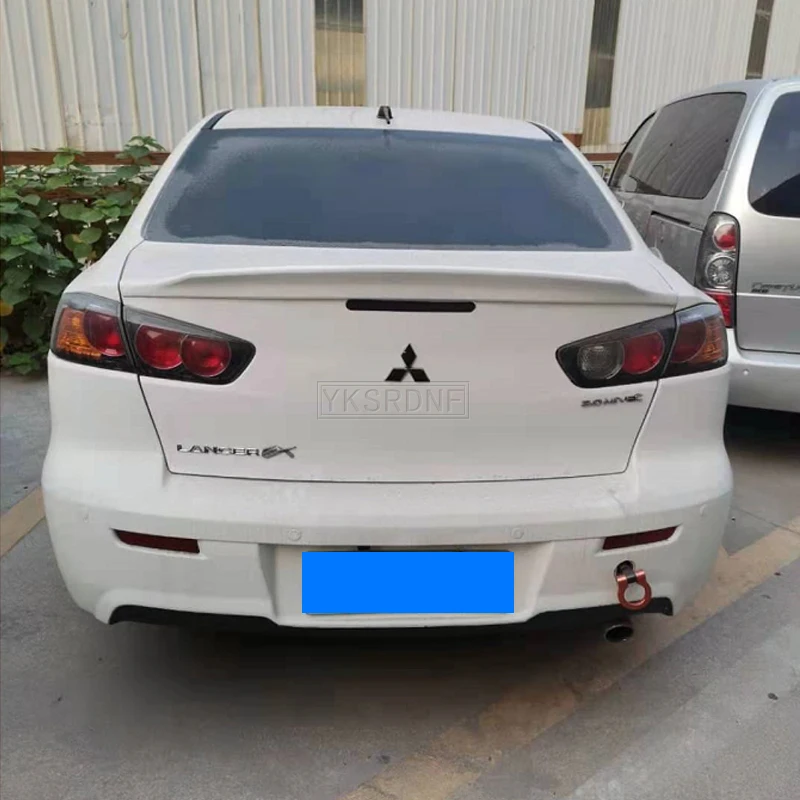 Для Mitsubishi LANCER EVO 2010-2014 ABS спойлер грунтовка цвет автомобиля хвостовое крыло