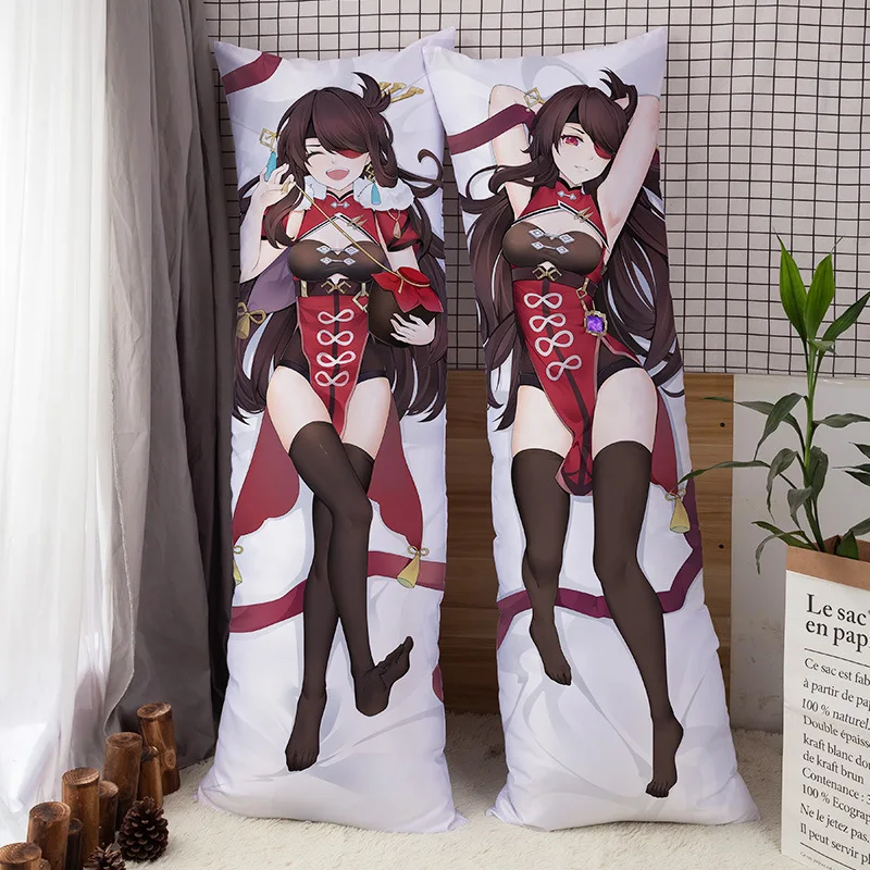 

Аниме Pilowcase Game Dakimakura Genshin Impact Beidou обнимающая наволочка Otaku подруга подарок Waifu Pilowcase без наполнителя