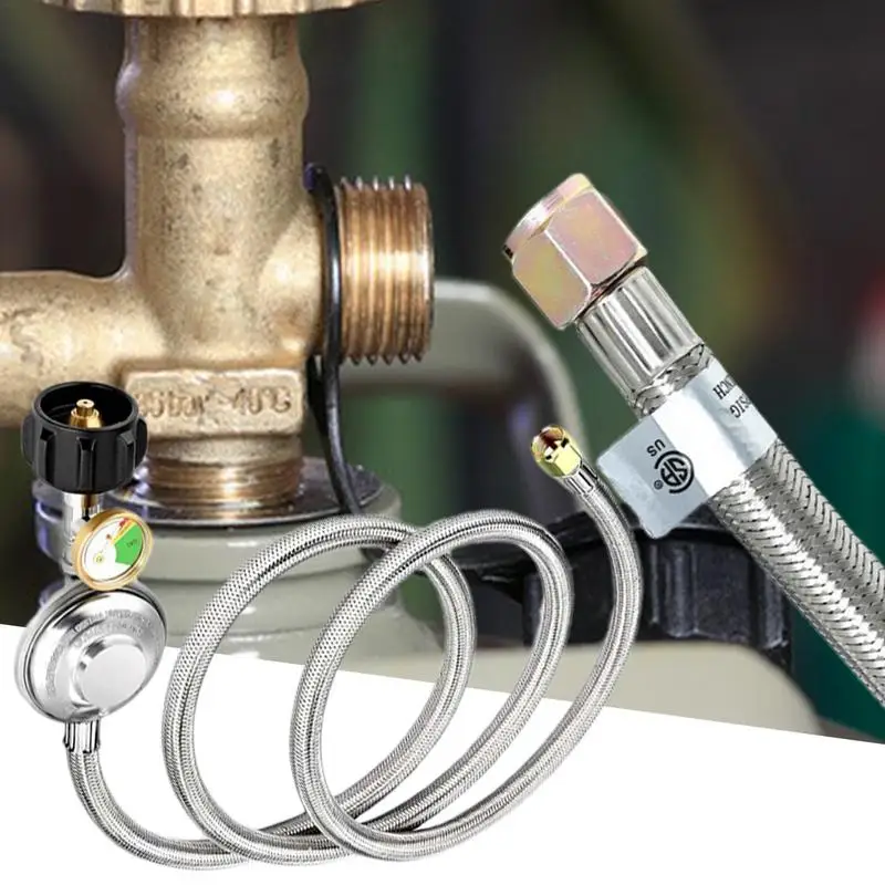 Адаптер для баллона с пропаном Многоцелевая походная плита пропана Регулятор