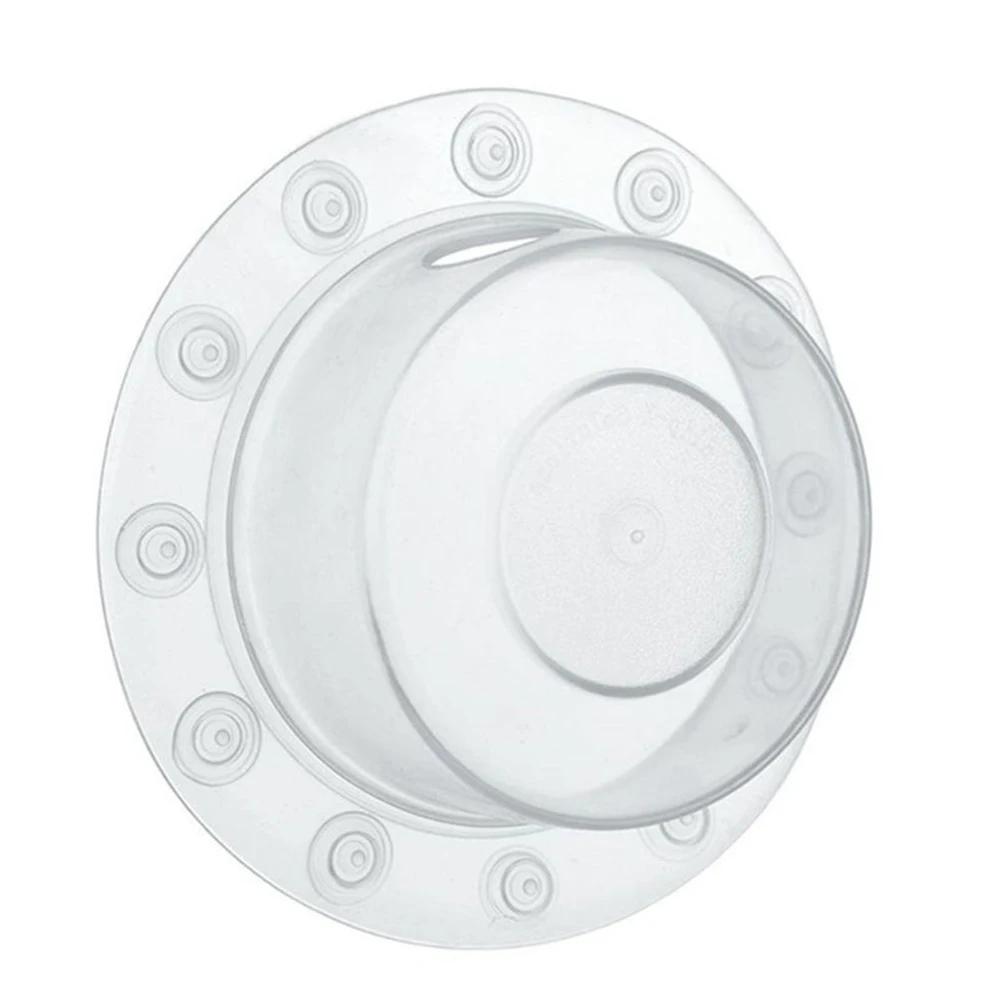 

Overflow Drain Trim Bathtub Drain Cover 1 X 16x16x5cm Clear Strong Suction Cups Ultra-Tight Seal Bathroom Office