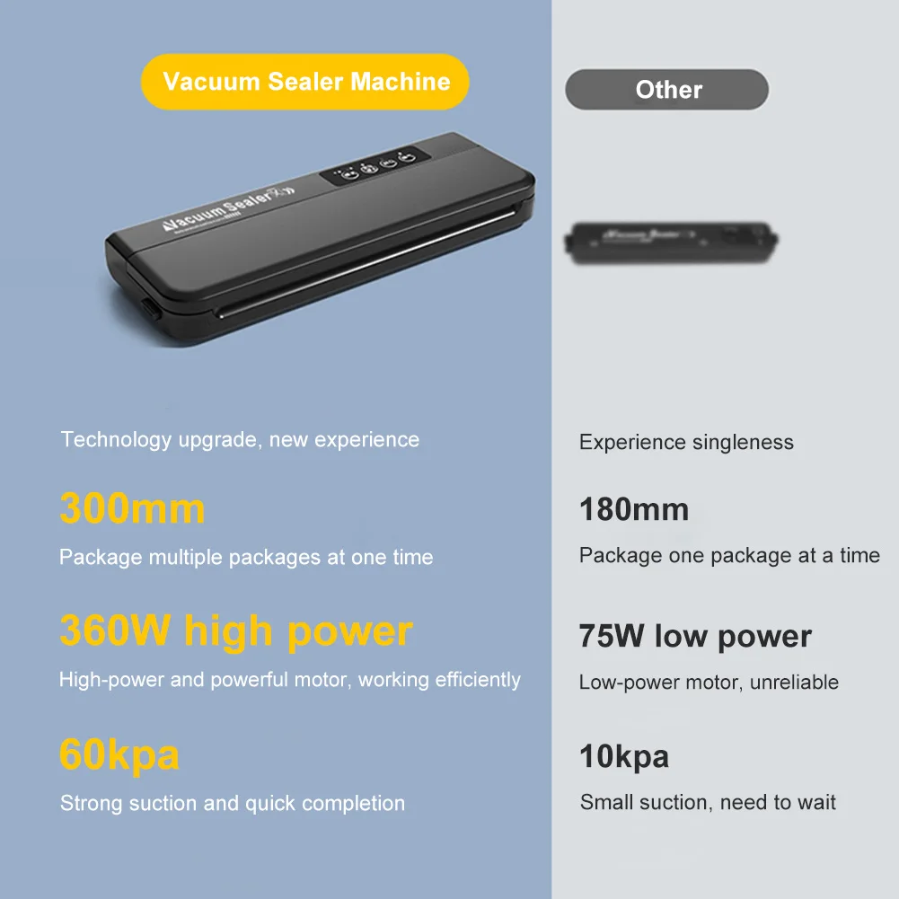 Электрический вакуумный упаковщик