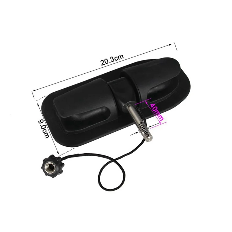 Замок для весла каяка 2 шт. держатель замка надувная лодка накладка замока каноэ