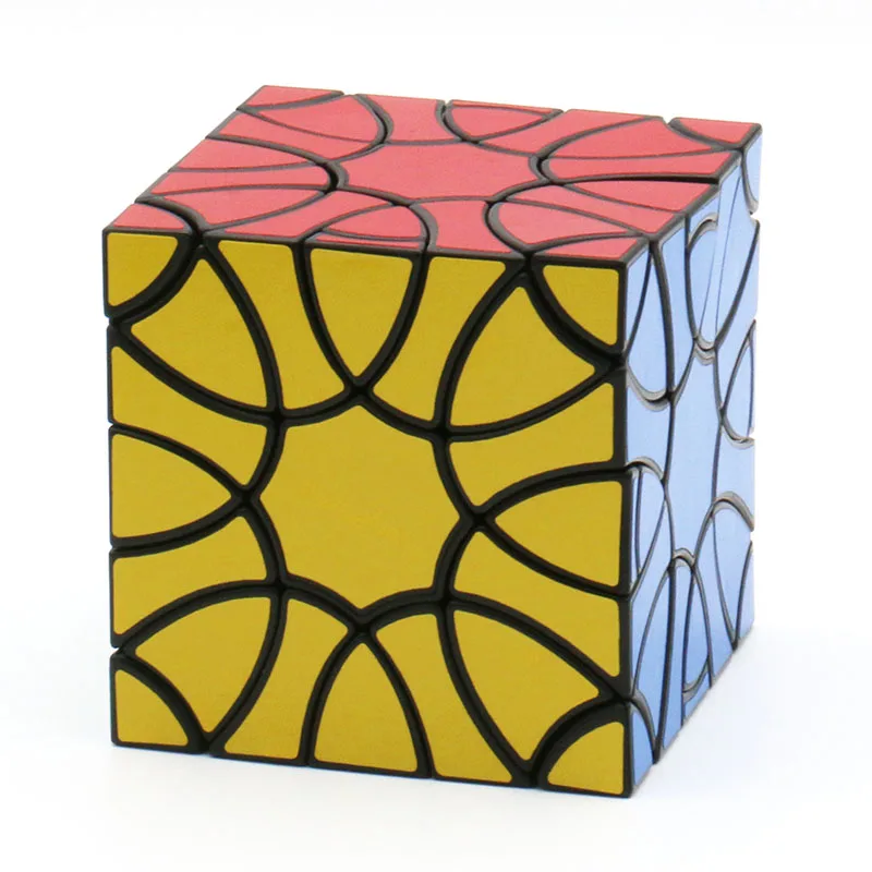 

VeryPuzzle Clover Cube Plus Strange-Shape Magic Twisty Puzzle Black Ice Purple Body Limited Version Children Adult Intelligence