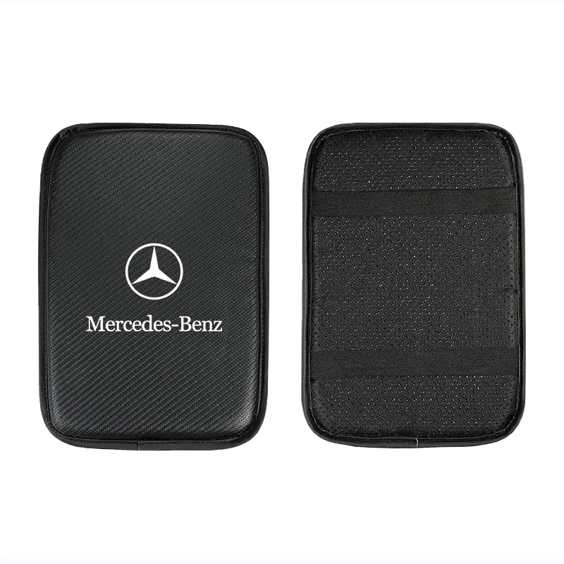 Подлокотник центральной консоли автомобиля защитная накладка из углеродного