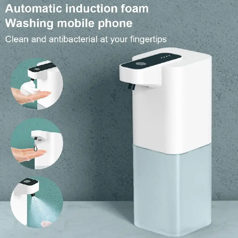 

New Touchless Automatic Sensor Soap Dispenser Foam USB Charging Smart Infrared Sensor Liquid Soap Dispenser Hand Sanitizer