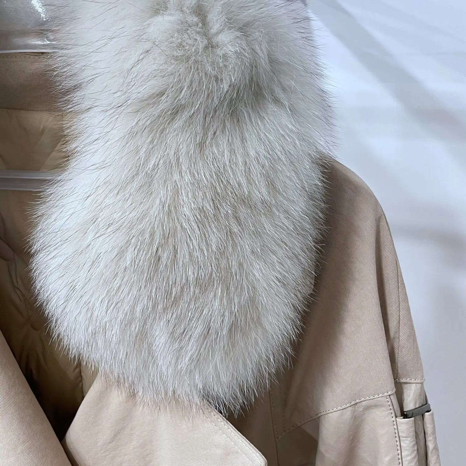 Counter Same Sle GUI 602 пуховик Parker из гусиного лисьего меха пальто верхняя одежда новинка