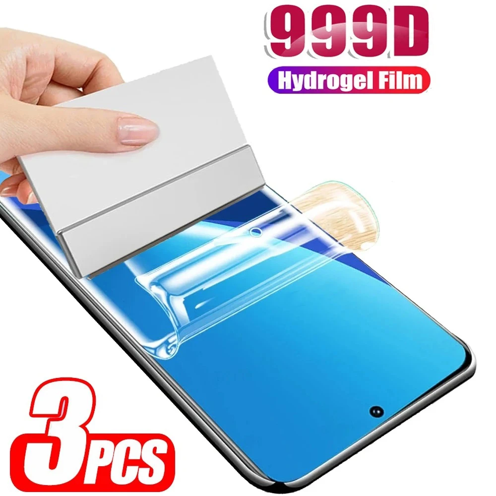 

3PCS Hydrogel Film For Huawei Honor Play 4 4T 5 5T 6 6T 7T 6C X10 Pro X20 SE X30 Max X30i X40 GT X50i Screen Protector Not Glass