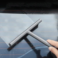 2022 new solid color glass wiper household silicone scraper window wiper scraper car bathroom cleaning tool