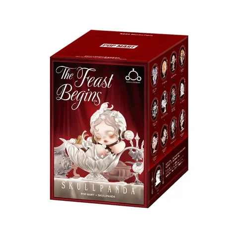 POP MART SKULLPANDA The Feast Begins Series слепая коробка