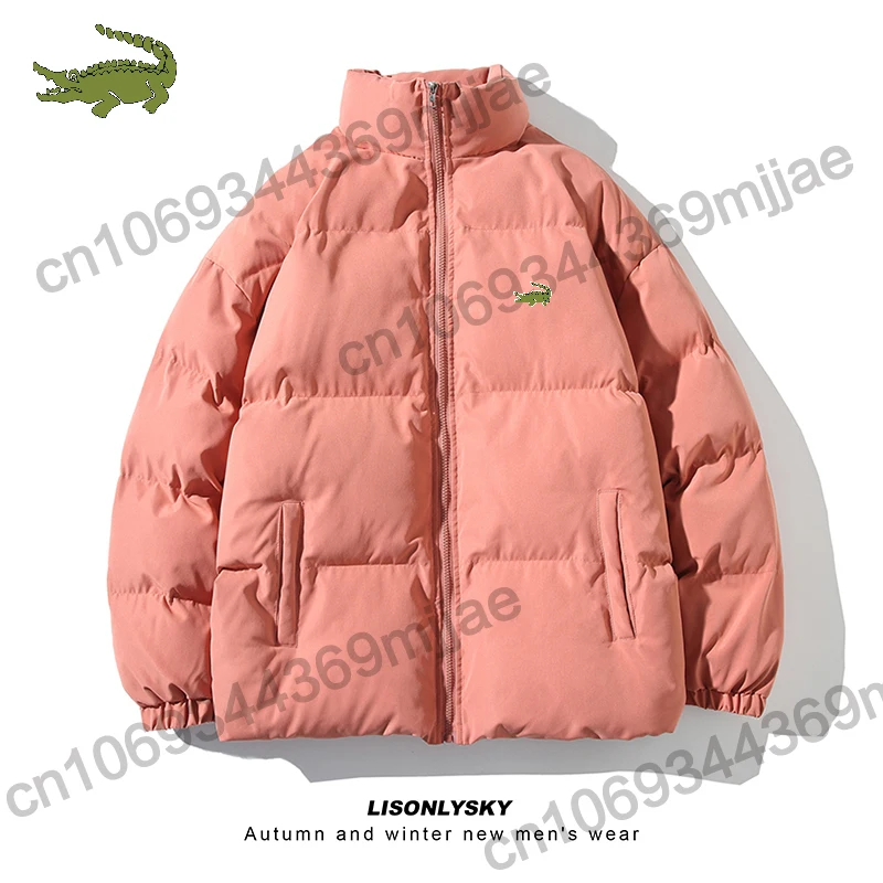 2022 winter Y2K basic men's and women's down jacket large cotton jacket warm polyester taffeta thickened jacket