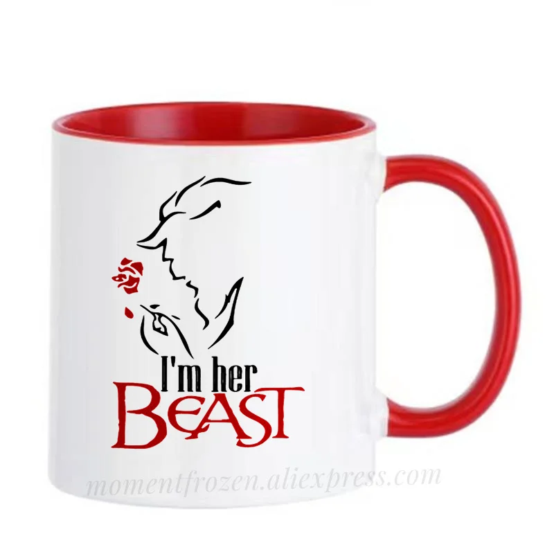 

I'm Her Beast Wife Cups Caffeine Cocoa Coffee Mugs Tea Mugen Girlfriend Gifts Home Decal Tableware Coffeeware Teaware Drinkware