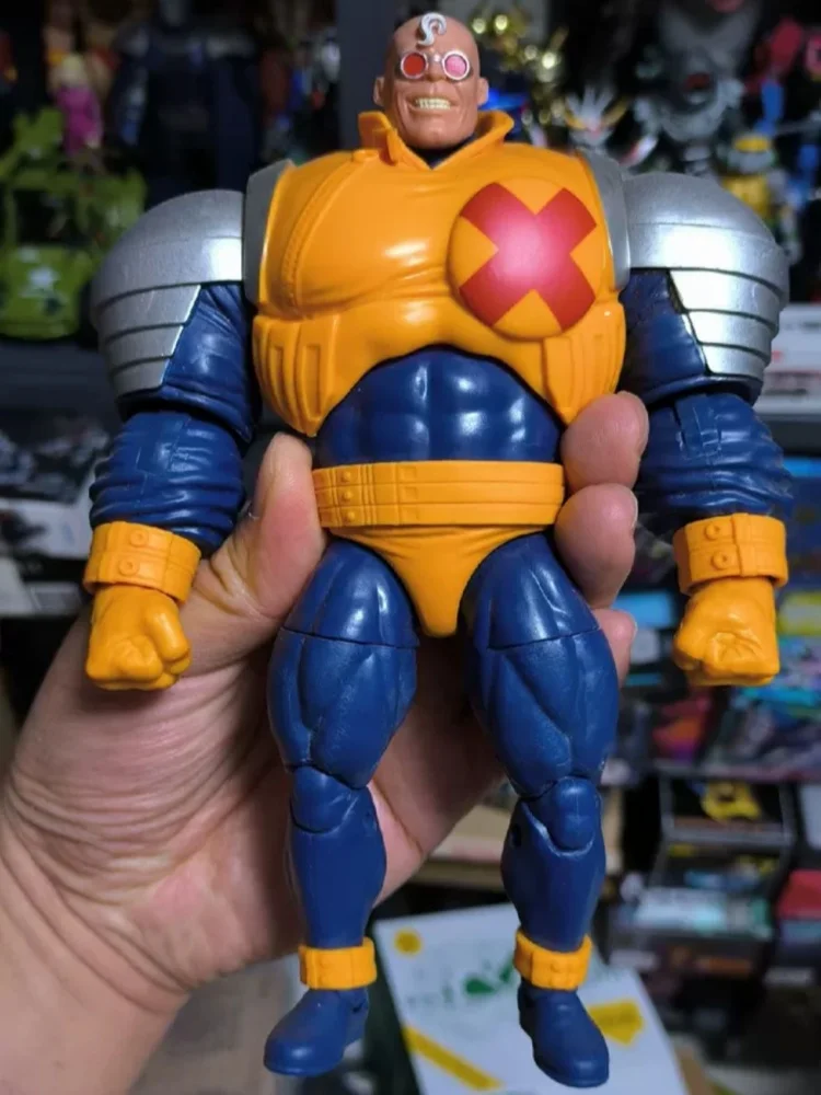 В наличии Marvel Legends Strong Guy 8 &quotBaf Bulid A Loose Action Figure мультяшная модель игрушки