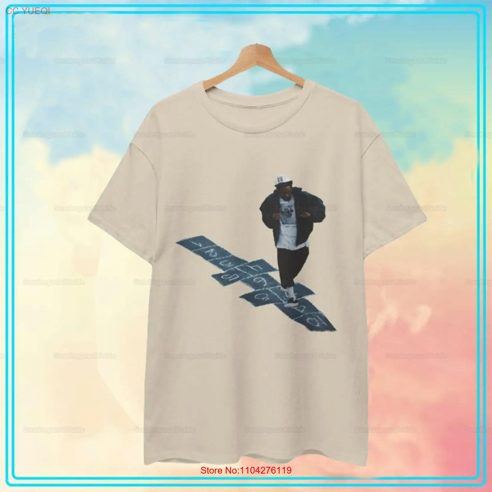 Футболка Kendrick Lamar Hopscotch Not Like Us Hip Hop Diss Track с длинными или короткими рукавами |