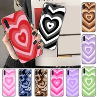 fashion latte love coffee heart phone case for samsung a40 a50 a51 a71 a20e a20s s8 s9 s10 s20 plus note 20 ultra 4g 5g