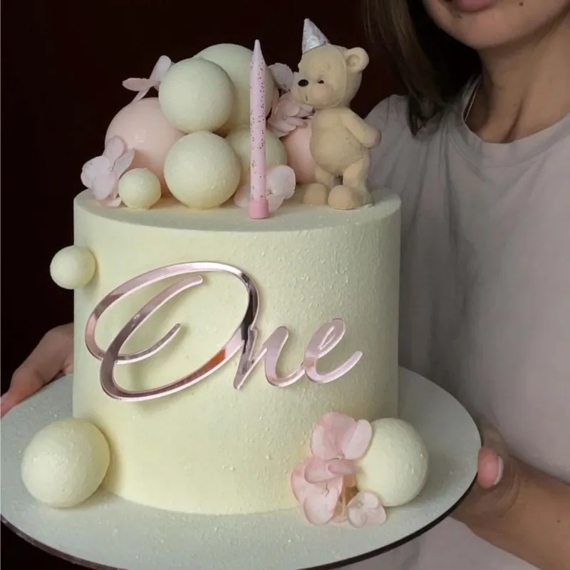 Детские акриловые топперы для торта Joy-enlife