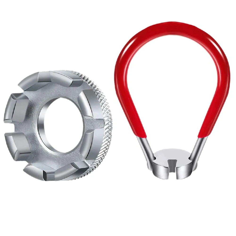 

2 шт. инструмент для велосипедных спиц велосипедный спицевой ключ велосипедные Карманные Инструменты 6 в 1 велосипедный обод правильный ком...