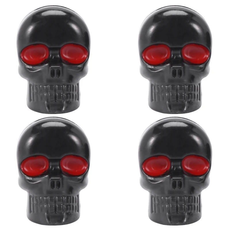 

2 Pair Motorcycle Skull Number Plate Frame Screws Fitting Screw Black