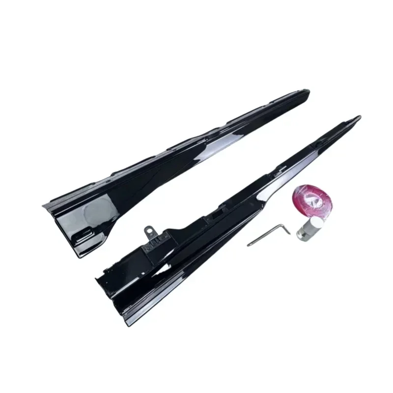 

Для Audi A4 S4 B9 B9.5 и Avant 2017-2024 Автомобильные боковые юбки в стиле ABT, расширения губ, рокерные панели, разделители губ, комплект тюнинга