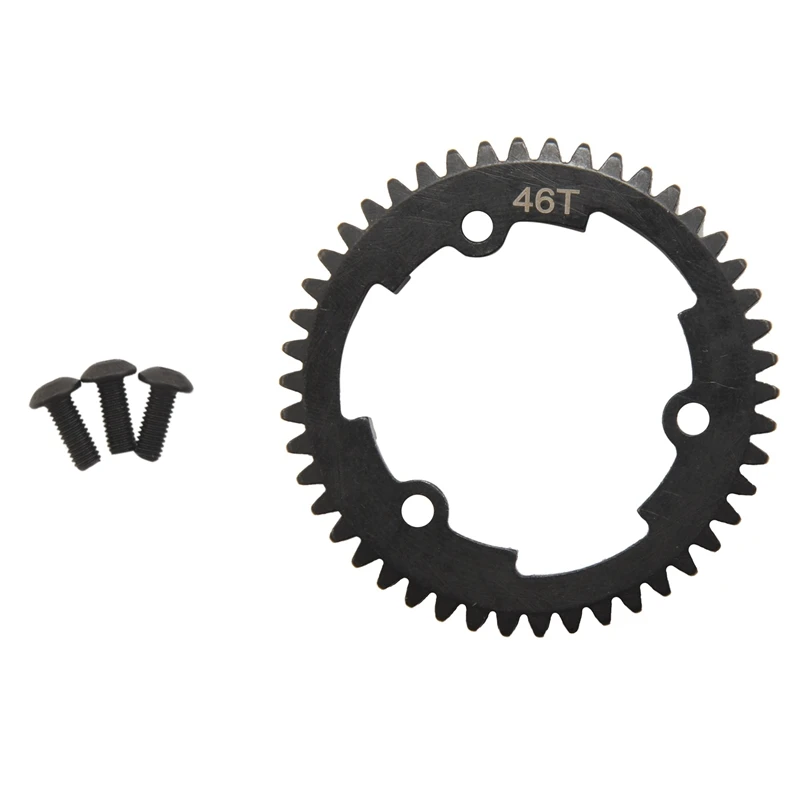 

For Racing Steel Spur Gear 46T Tooths RC Truck Traxxas X-MAXX 1/5 Gearwheel Remote Control Toys Tire Accessories A
