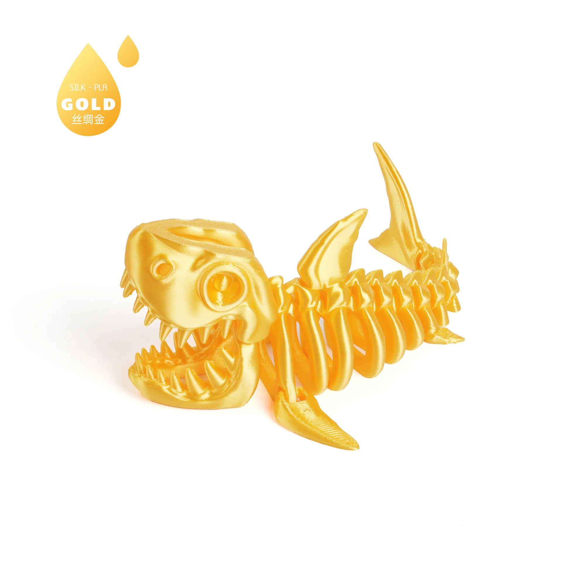 

MOONBIFFY 3D Печатная Акула Декоративная Фигурка