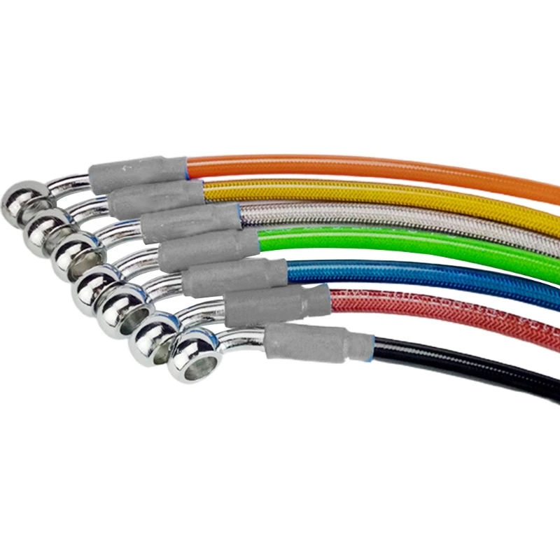 

2022 новый шланг для тормозного масла мотоцикла, линия труб, гидравлический усиленный плетеный кабель 400-150 мм