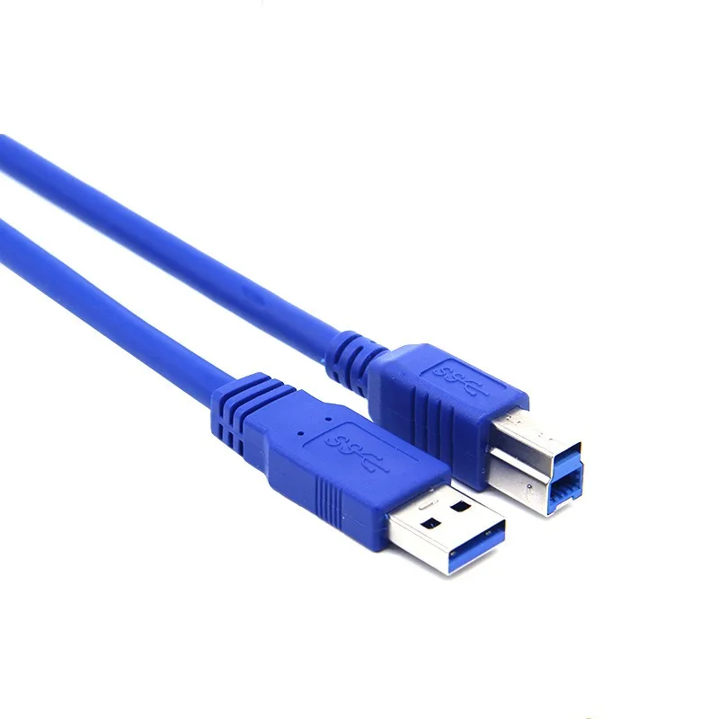 Фото USB 3.0 A Male to B Male Кабель принтера USB3.0 Male to USB Type B Male Кабель 0,3 м/0,6 м/1 м/1,5 м/3 м/5 м №4