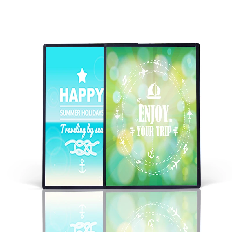 

Backlit LED Aluminum Panel, Customized Menu Advertising LED Frame,