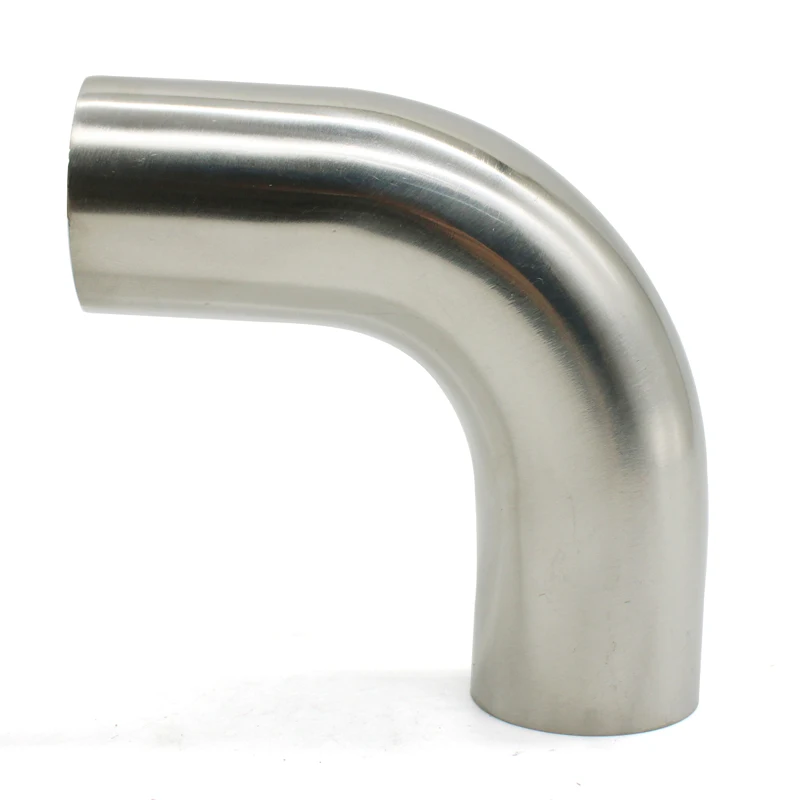 Бесшовная сварная труба из нержавеющей стали SS304/SS316L 19-108 мм 90 градусов