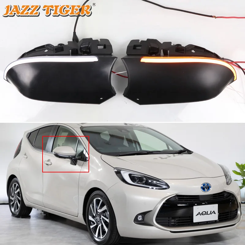 

Боковой зеркальный светодиодный указатель поворота, яркий индикатор для Toyota Yaris cross/лампа-мигалка corolla/Rayling 19-22 Sportsvan Touran
