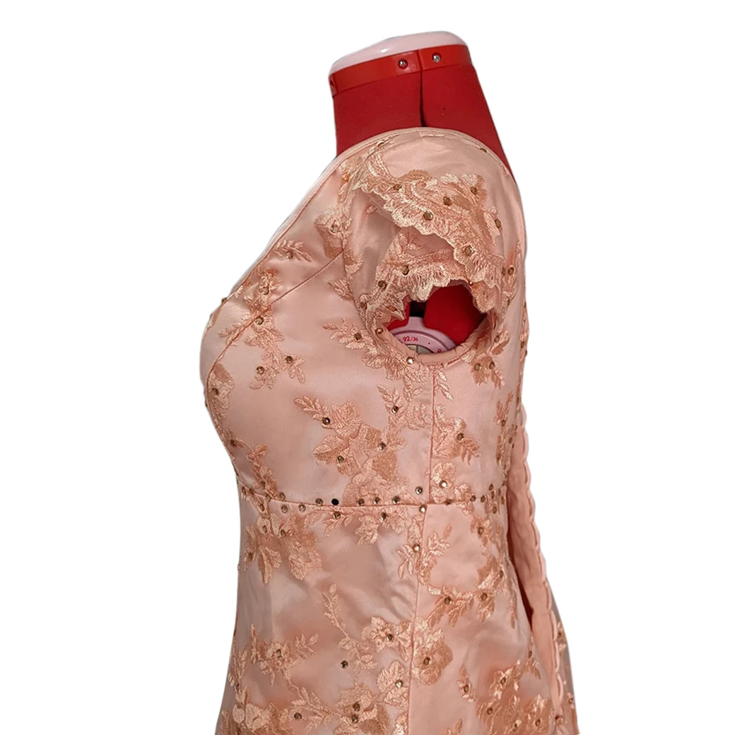 Косплей diy платье Эдвина шарма Костюм Высокая талия Эра бальное костюм розовый