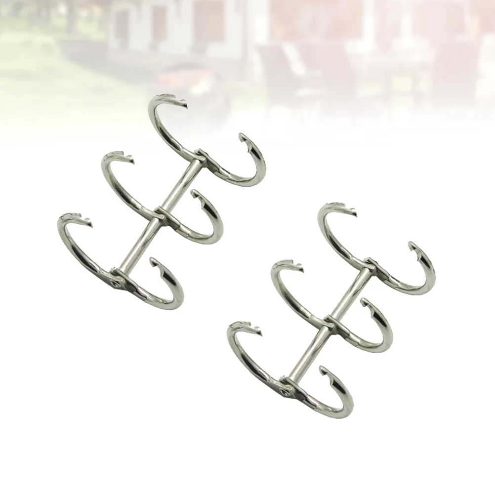 

Rings Binder Ring Book Binding Scrapbooking Leaf Loose Metal Notebook Clips Crafts Diy Diary Hinged Kits Office