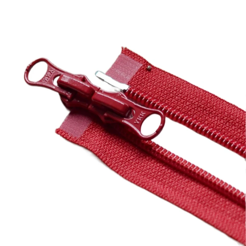 

8# 50 To 120cm Ykk Zipper Nylon Coil Double Open Black Red White Jacket Sportswear Repair Tailor Sewing Accessories