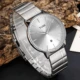 Fashion Top Brand TOMI Quartz Watch Full Steel Watches Male Simple Dial Automatic Date Casual Clock Men Women relogio masculino Other Image