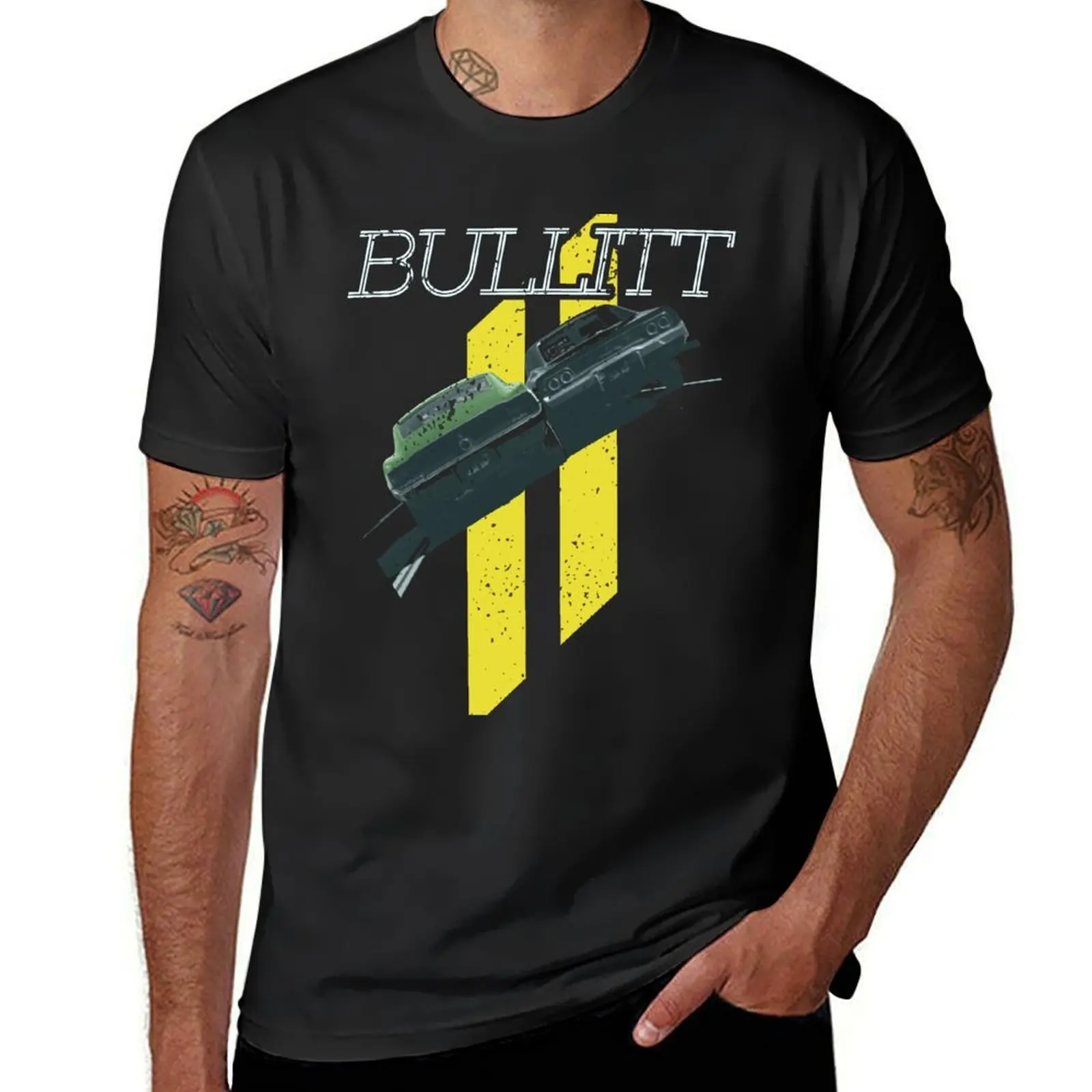 Футболка Bullitt быстросохнущие мужские рубашки для тренировок