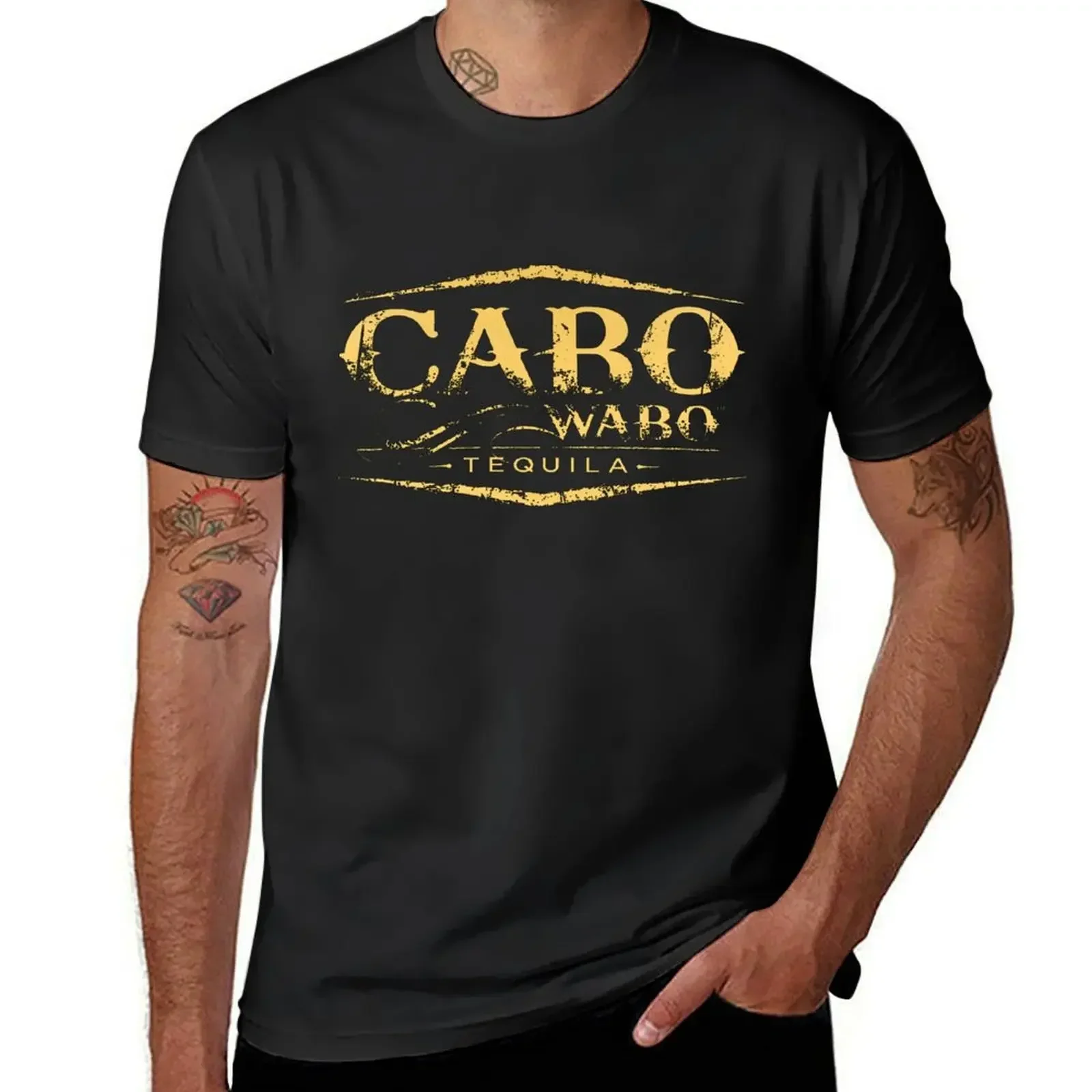Футболка Cabo Wabo Tequila футболки с рисунком графикой для мужчин хлопок
