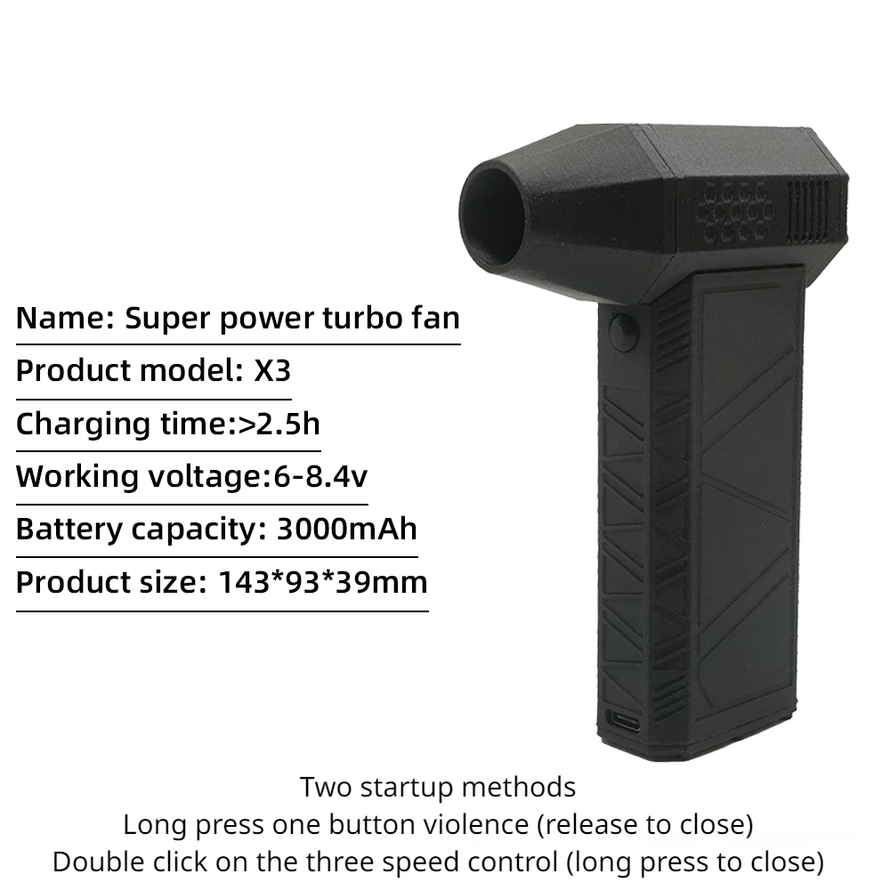 

FENNEC Турбовентилятор X3