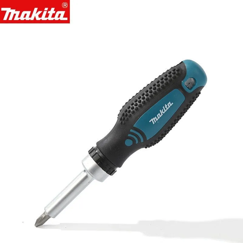 

Makita D-58833 Ratchet Screwdriver Magnetic Semi-Automatic Positive and Negative Ratchet Non-Slip Screwdriver Makita Manual Tool