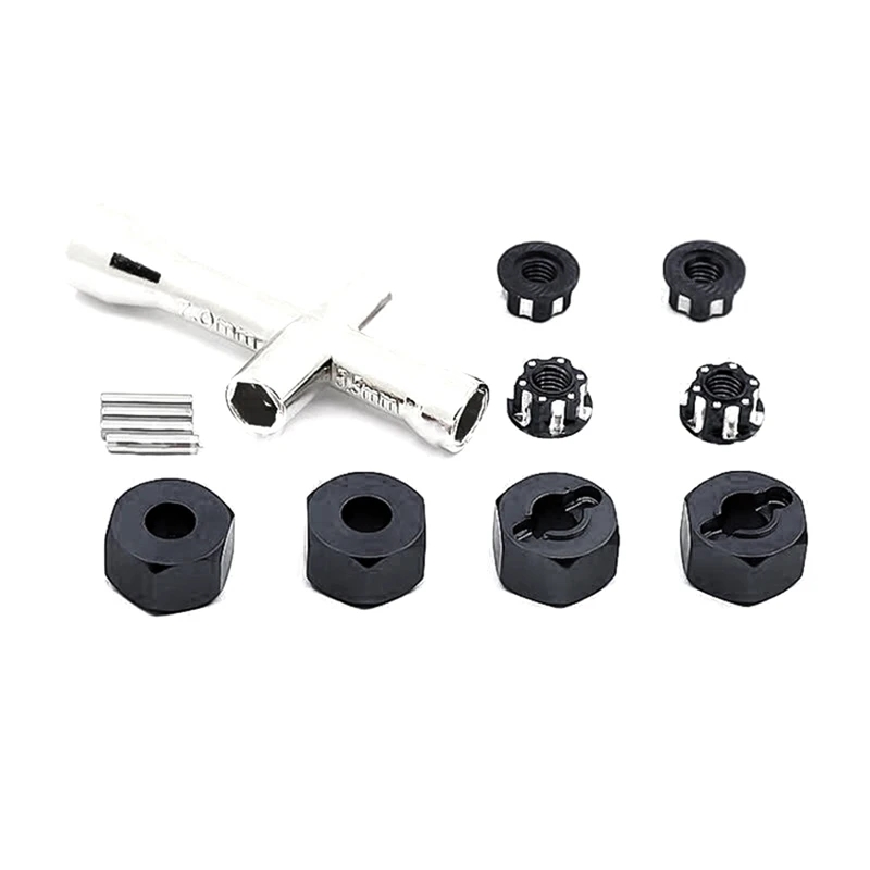 

4 шт., противоскользящие гайки 12 мм для радиоуправляемых автомобилей