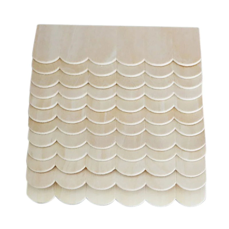 

Dollhouse Accessory,Model Role Play Miniature Size Toy Eco-Friendly 1/12 Roof Tiles DIY Funiture Accessory