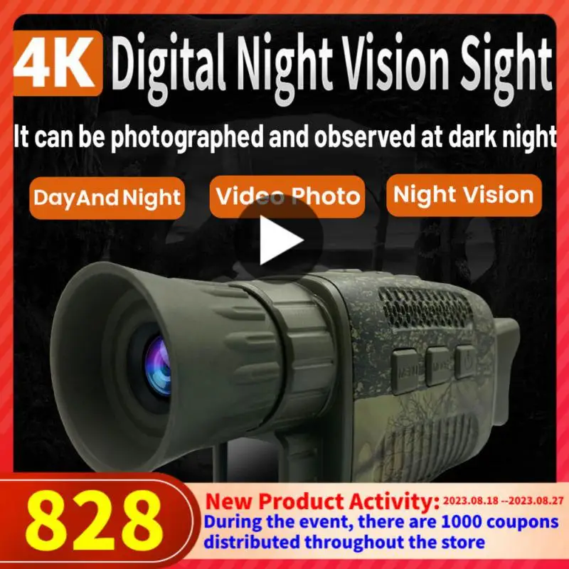 

Thermal imager 5X Digital Night Monocular Zoom Infrared Hunting Telescope Camping Camera Full Dark 300m Outdoor New2023