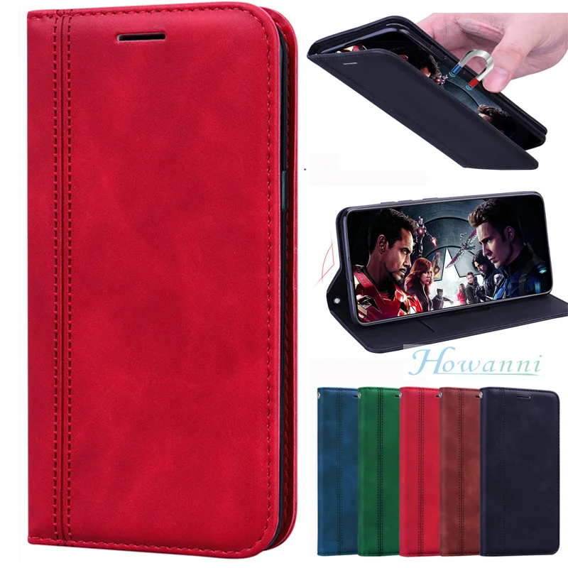 

Кожаный флип-чехол PSmart 2021 для Huawei P Smart 2021, Магнитный чехол для телефона Huawei P Smart 2021