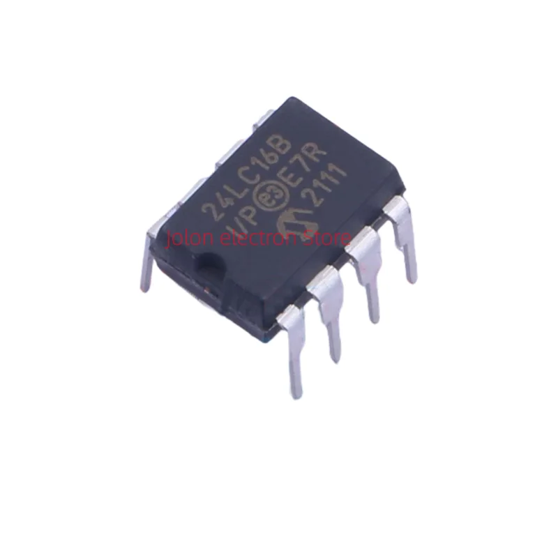New original 24LC16B-I/P direct DIP-8 memory chip