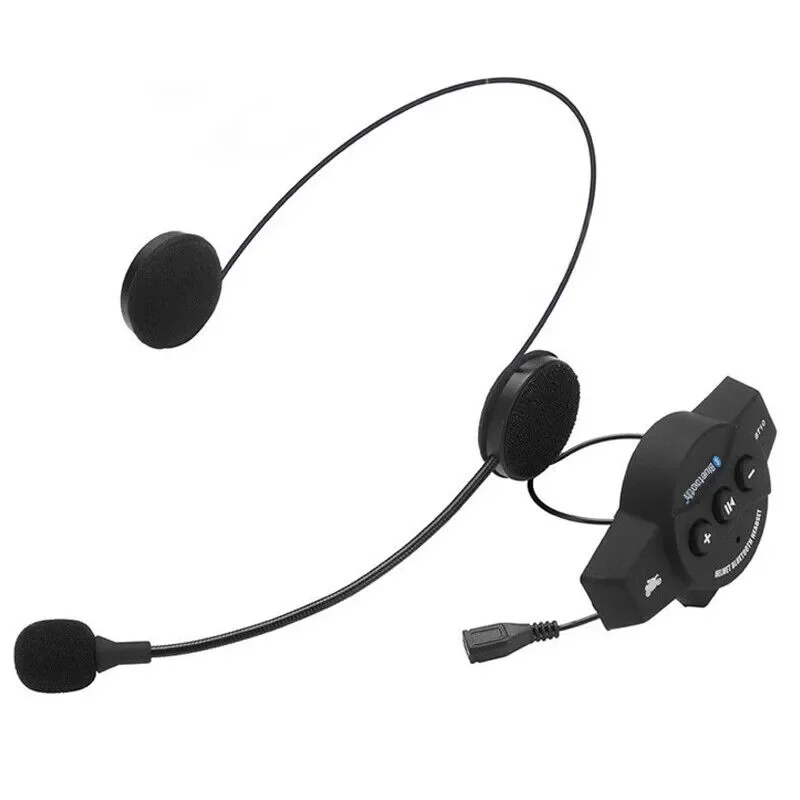 

NEW2023 Bluetooth Motorcycle Helmet Headset Headphone Wireless Motor Bike Handsfree Stereo Earphone Speaker Noise Reduction With