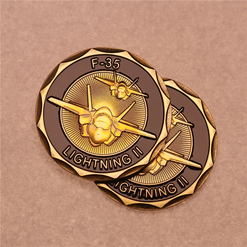 

United States Challenge Coin,F-35 Lightning II Air Force Challenge Coin