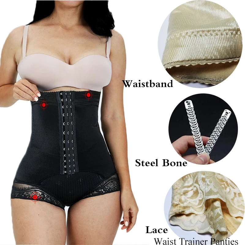 Women Body Shaper Tummy Control Panties High Waist Trimmer Postpartum Girdle Slimming Underwear Slimmer Shapewear Cincher