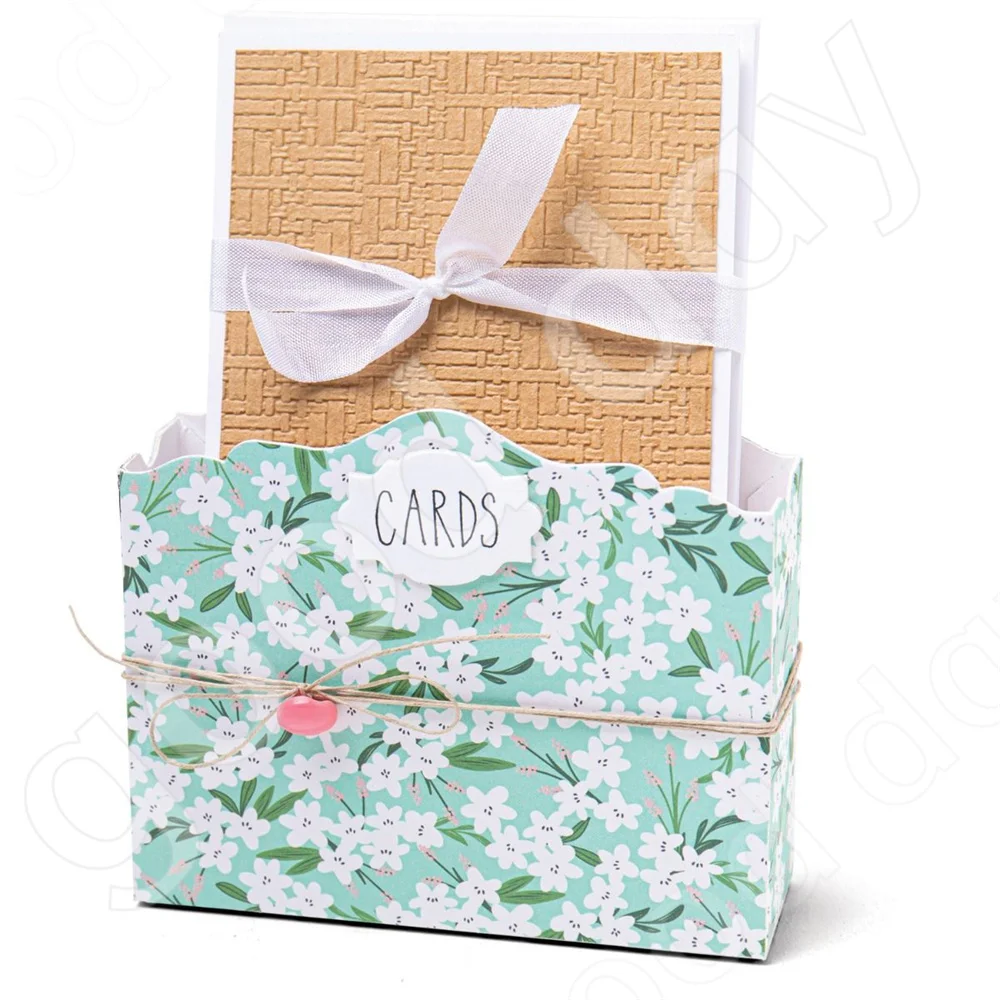 

Arrival Card Caddy Metal Cutting Dies Scrapbook Diary Decoration Stencil Embossing Template Diy Greeting Card Handmade New 2022