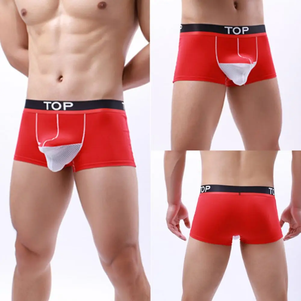

Men'S Underwear Elephant Nose Flat Corner Pants Pure Cotton Boxer Shorts Wide Waistband Shorts Boxer Shorts And Underpants