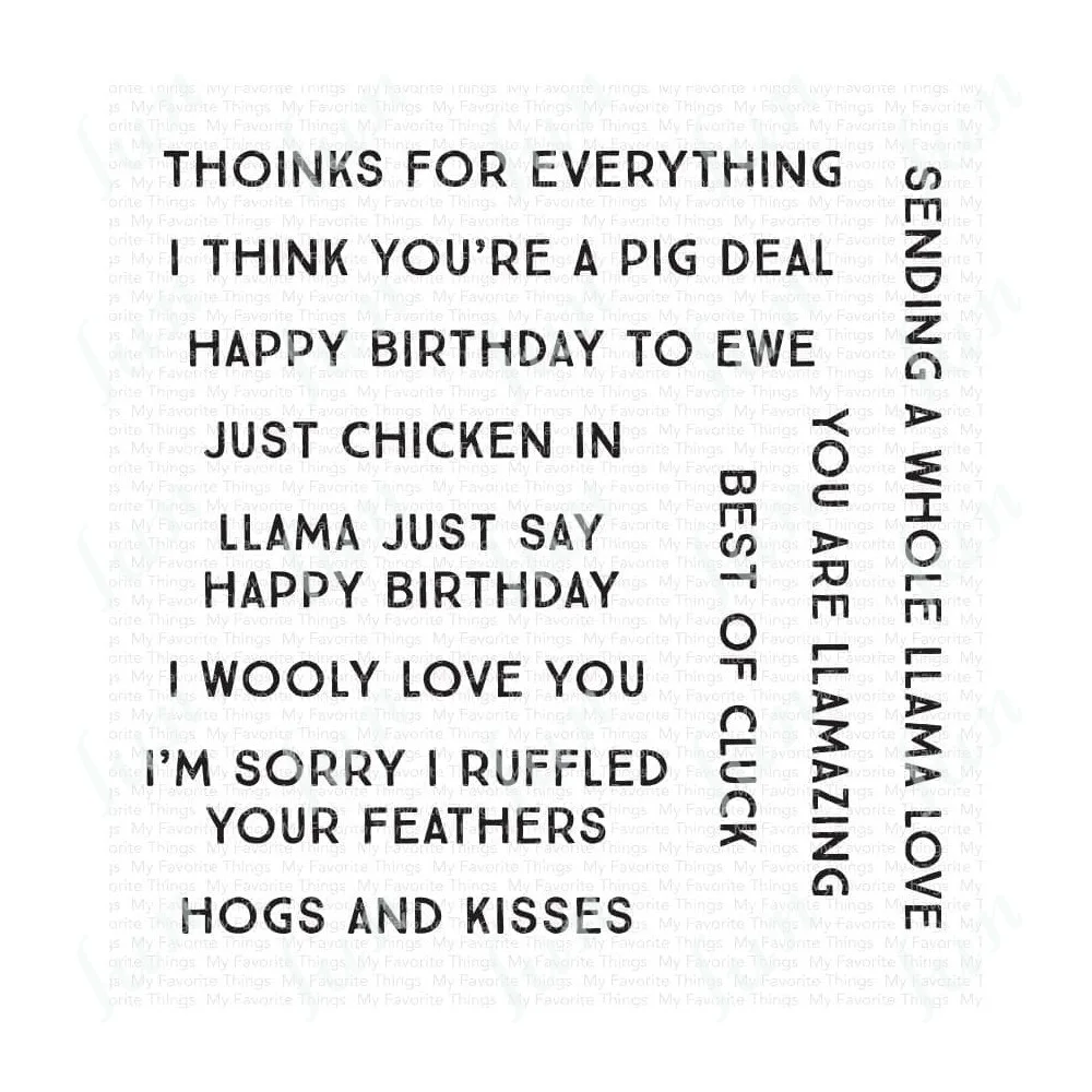 

2022 New Arrival Funny Farm Clear Stamps for Diy Craft Supplies Making Greeting Card Scrapbooking Paper Card Decoration Making